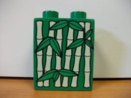 Lego Duplo képeskocka - bambusz (karcos)