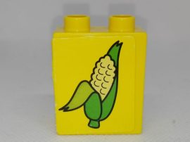Lego Duplo Képeskocka - kukorica (matricás)