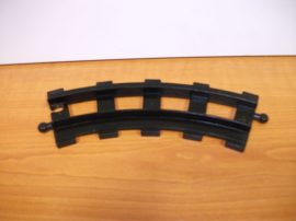 Lego Duplo sín kanyar, lego duplo vonatpályához (szürke sínnel kompatibilis) 