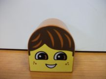 Lego Duplo képeskocka - gyerek fej (karcos)