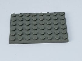 Lego Alaplap 6*8 régi s.szürke