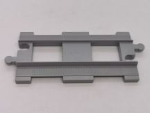   Lego Duplo sín egyenes, lego duplo vonatpályához (v.szürke)