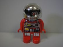 Lego Duplo ember - fiú robot (sisakja karcos,kicsit kopott)