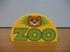 Lego Duplo képeskocka - zoo (karcos)