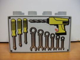 Lego Duplo képeskocka - szerszámok