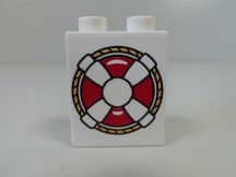Lego Duplo képeskocka - mentőöv (karcos)
