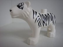 Lego Duplo fehér tigris (nagy) 