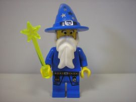 Lego Castle figura - Blue Wizard varázsló (cas473)