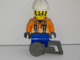 Lego Town City figura - Építőipari munkás (con003)