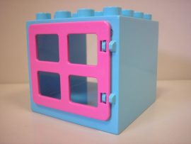 Lego Duplo ablak (v.kék)