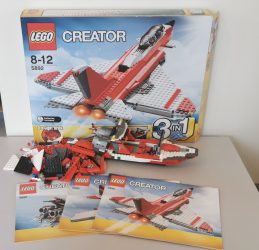 Lego Creator - Hangrobbanás 5892 (doboz+katalógus) világító járművekkel
