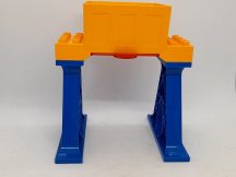 Lego Duplo siló + tartó oszlopok (narancsos)