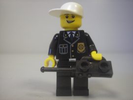 Lego City figura - Rendőr 7498 (cty210)