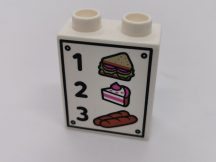 Lego Duplo Képeskocka - szendvics, torta, kenyér (karcos)