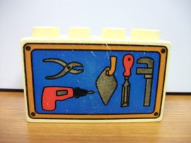 Lego Duplo képeskocka - szerszám