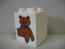 Lego Duplo képeskocka - maci 