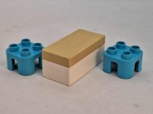 Lego Duplo asztal székkel