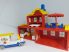 Lego Fabuland - Kórház 347 (egyik házalap oldala meghajlott, pár figura hibás)