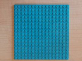 Lego Friends Alaplap 16*16 (azúrkék)