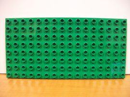 Lego Duplo Alaplap 8*16 os (s. zöld)