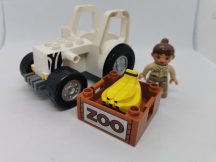 Lego Duplo Zoo Traktor Figurával és Zoo Ládával