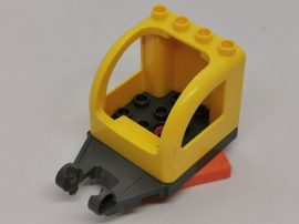 Lego Duplo Munkagép kabinja forgó elemmel !