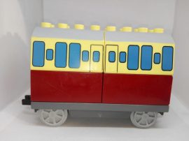 Lego Duplo Thomas mozdony utánfutó, lego duplo Thomas vonat utánfutó