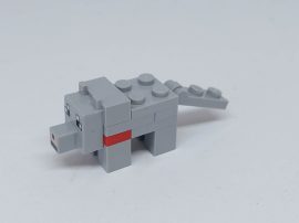 Lego Minecraft Állat - Farkas (minewolf01)