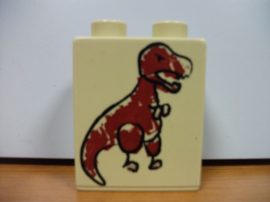 Lego Duplo képeskocka - dinoszaurusz