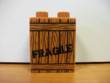 Lego Duplo képeskocka - fragile láda (!) (karcos)