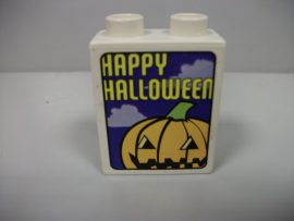 Lego Duplo képeskocka - happy halloween