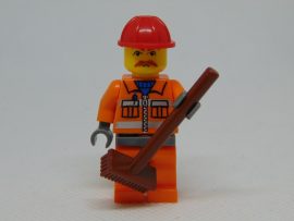 Lego City figura - Munkás (cty124)