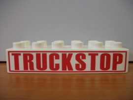 Lego Duplo képeskocka - truckstop