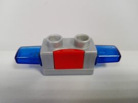 Lego Duplo hangos sziréna (rágott,csak szól, nem villog,elemcserére szorul)