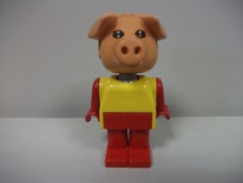Lego Fabuland állatfigura - malac (lába laza)