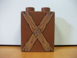 Lego Duplo képeskocka - deszka (karcos)