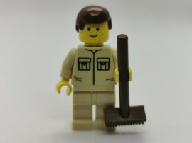 Lego Town Figura - Munkás (twn030)
