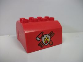 Lego Duplo Tűzoltó láda elem