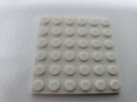 Lego Alaplap 6*6 (fehér)
