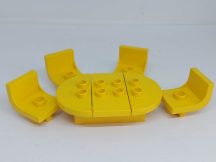 Lego Duplo asztal székkel