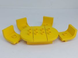 Lego Duplo asztal székkel Lego Duplo asztal székkel