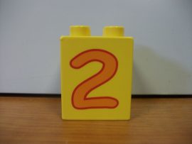 Lego Duplo képeskocka - szám