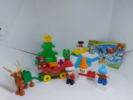 Lego Duplo - Mikulás Téli Ünnepe 10837 RITKA (katalógussal)