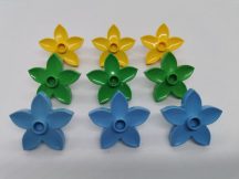 Lego Duplo Virág csomag  (sárga, v.zöld, kék)