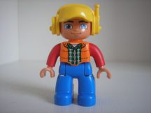 Lego Duplo ember - pilóta (szeme kocka)