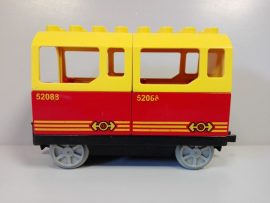 Lego Duplo Mozdony utánfutó, lego duplo vonat utánfutó 