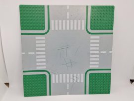 Lego úttest, alaplap, kereszteződés (karcos) Lego úttest, alaplap, kereszteződés (karcos)
