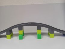   Lego Duplo - Vasúti híd, felüljáró, lego duplo vonatpálya 10508 készletből 