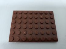 Lego Alaplap 6*8 (reddish brown)
