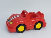 Lego Duplo piros autó (piros az alja)